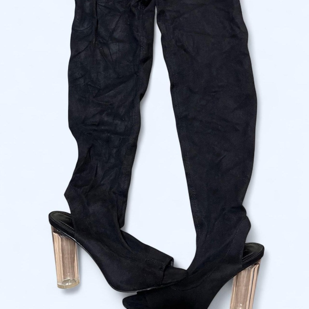 Elegant Black Over-the-Knee Boots